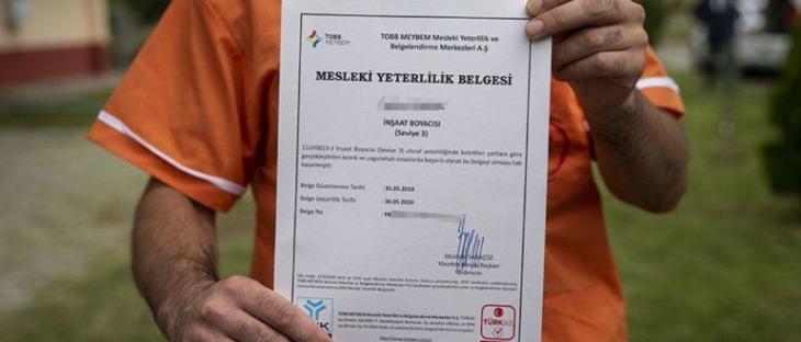 16 Mesleğe Belge Zorunluluğu Geldi