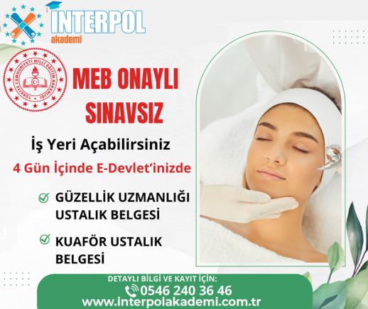 Güzellik Uzmanlığı Belgelendirme Hizmeti - İnterpol Akademi