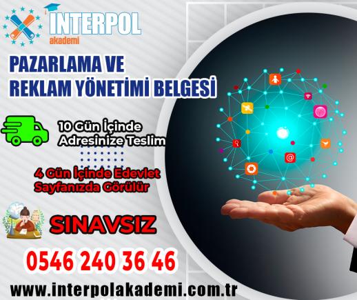 Pazarlama ve Reklam Yönetimi Belgesi - İnterpol Akademi